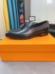 LV Black Calfskin Leather Man Shoes 052535 (6)_th.jpg